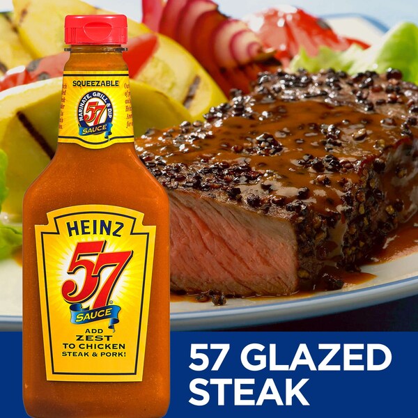 Heinz Heinz 57 Squeeze Sauce 20 oz. Bottle, PK12 - 10013000526804
