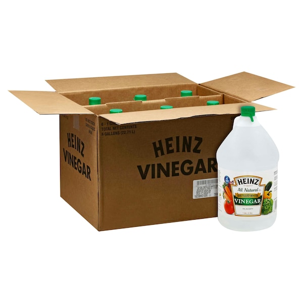 Heinz Heinz White Vinegar 1 gal., PK6 - 10013000007549