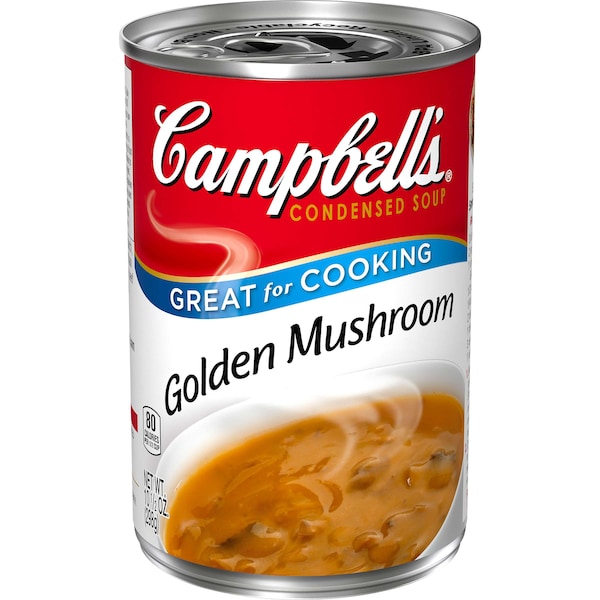 Campbells Campbell's Condensed Soup Red & White Golden Mushroom 10.5 oz., PK12 - 000017961
