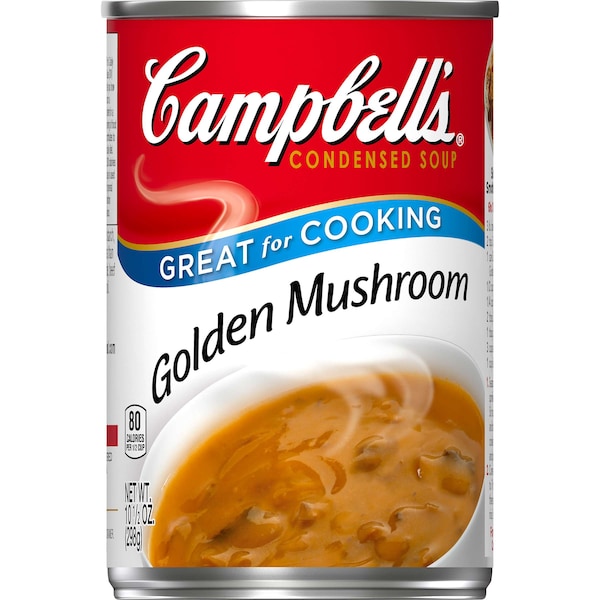Campbells Campbell's Condensed Soup Red & White Golden Mushroom 10.5 oz., PK12 - 000017961