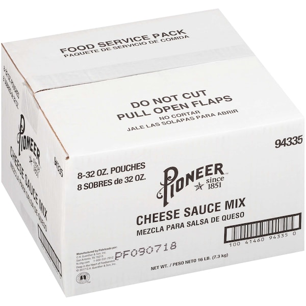 Pioneer Pioneer Cheese Sauce Mix 32 oz., PK8 - 94335