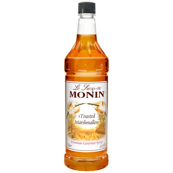 Monin Monin Toasted Marshmallow 1 Liter Bottle, PK4 - M-FR145F