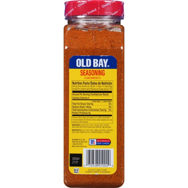 Old Bay Old Bay Kosher Seasoning 24 oz. Jug, PK6 - 900223218