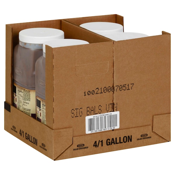 Kraft Kraft Signature Balsamic Vinaigrette Dressing 1 gal. Container, PK4 - 10021000705174