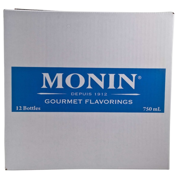 Monin Monin Peach Syrup 750mL Bottle, PK12 - M-AR036A