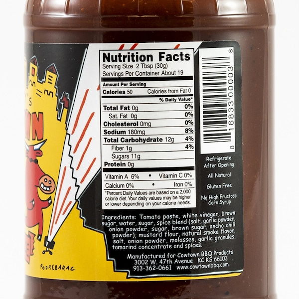 Cowtown Bbq Cowtown Zesty & Tangy BBQ Sauce 18 oz - CT00805