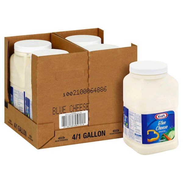 Kraft Kraft Blue Cheese Pourable Dressing 1 gal., PK4 - 10021000648860