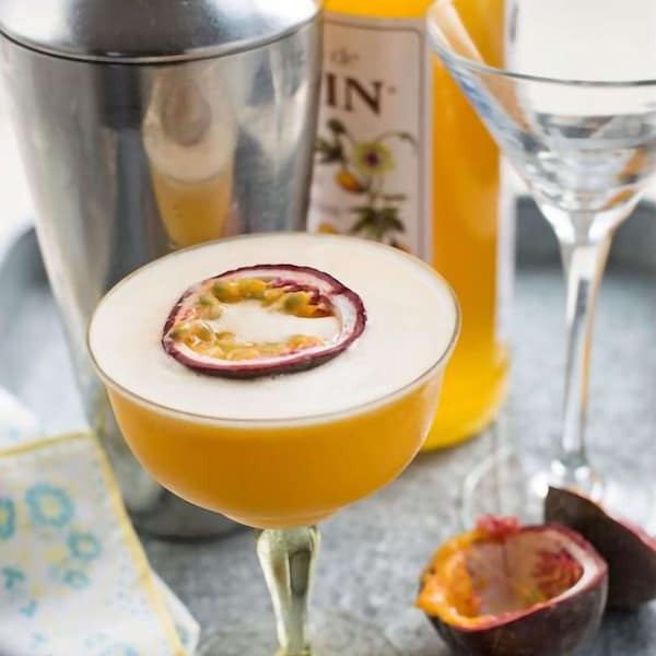 Monin Monin Passion Fruit Syrup 1 Liter Bottle, PK4 - M-FR035F