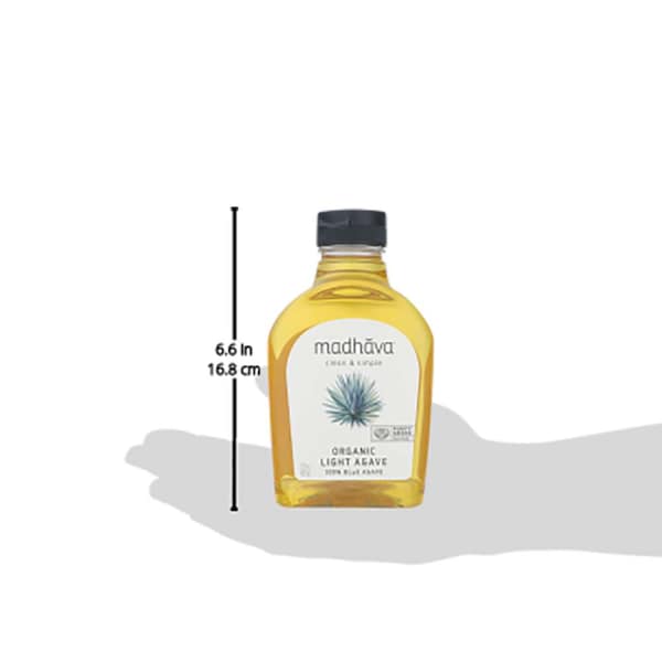 Madhava Madhava Organic Golden Light Agave Nectar 23.5 oz. Bottle, PK6 - 11235-6