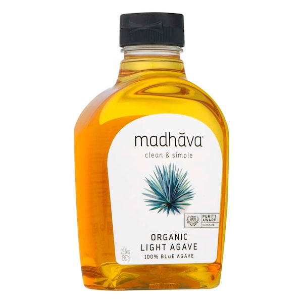 Madhava Madhava Organic Golden Light Agave Nectar 23.5 oz. Bottle, PK6 - 11235-6