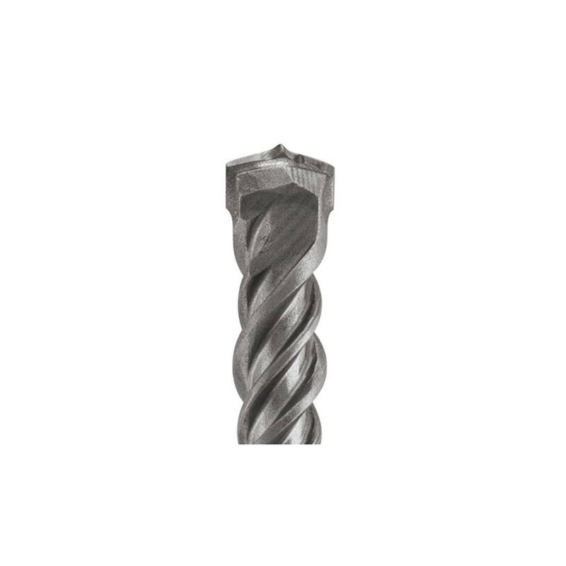 Broca de martillo rotativo de carburo SDS-Plus de 3/16 pulg. x 6 pulg. para concreto (paquete de 25) - HC2011B25