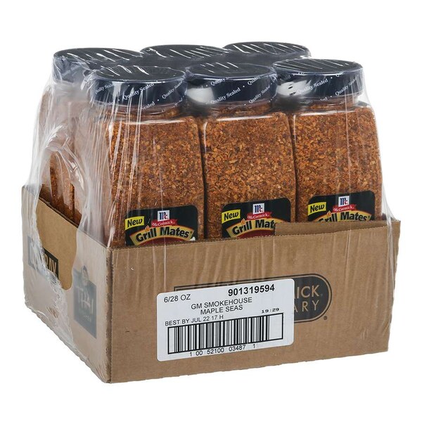 Grillmates McCormick Grill Mates Smokehouse Maple Seasoning 28 oz., PK6 - 901319594