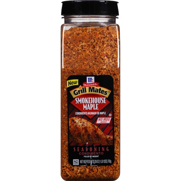 Grillmates McCormick Grill Mates Smokehouse Maple Seasoning 28 oz., PK6 - 901319594