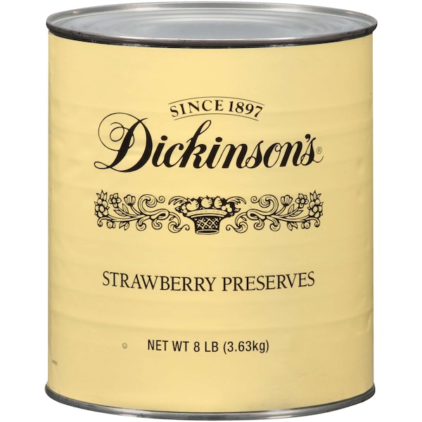 Dickinson Dickinson Fancy Strawberry Preserves 8.25lbs Can, PK6 - 5150003502