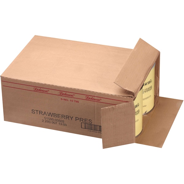 Dickinson Dickinson Fancy Strawberry Preserves 8.25lbs Can, PK6 - 5150003502