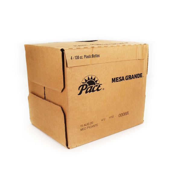 Pace Pace Medium Picante Sauce 138 oz., PK4 - 650000068