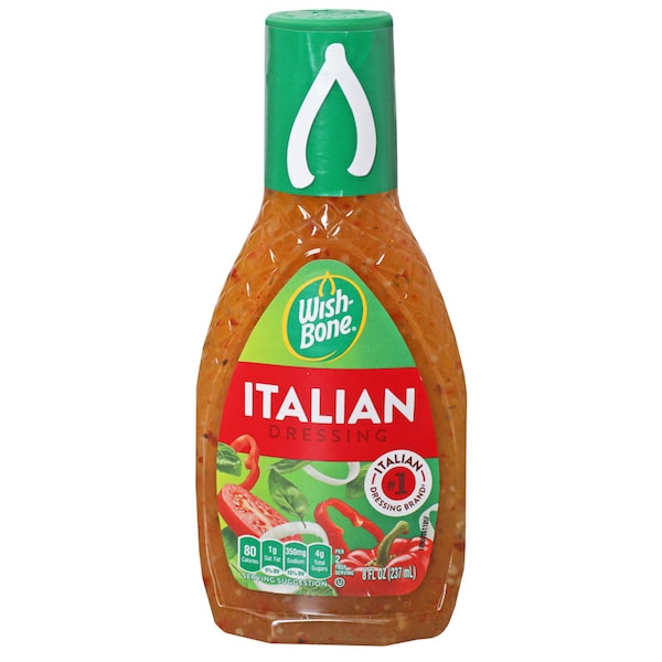 Wish-Bone Wishbone Italian Salad Dressing 8 fl. oz., PK12 - 4132100613