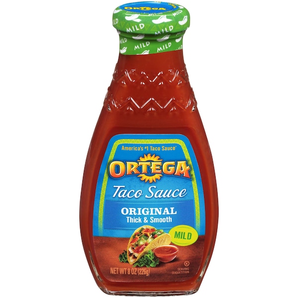 Ortega Ortega Mild Taco Sauce 8 oz., PK12 - 7700890