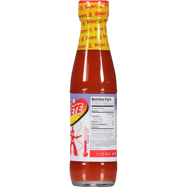 Texas Pete Texas Pete Roasted Garlic Hot Sauce 6 oz. Bottles, PK12 - 1.30001