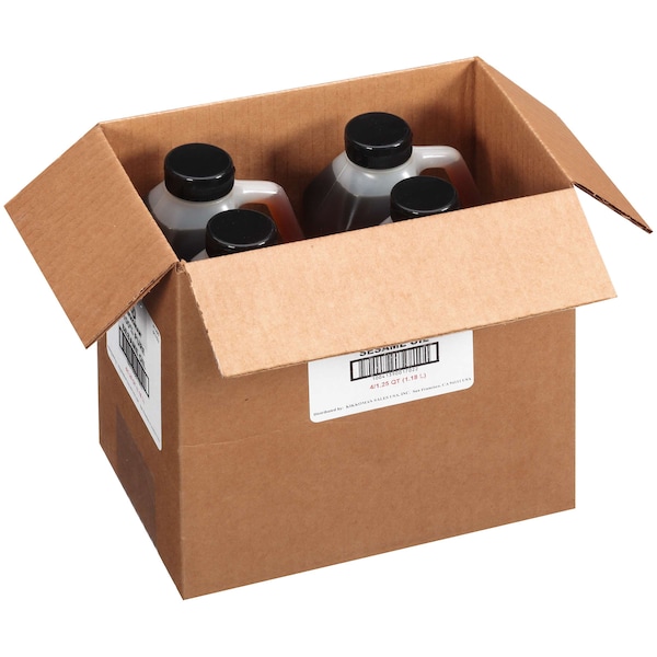 Kikkoman Kikkoman Non GMO Sesame Oil 40 oz., PK4 - 01702