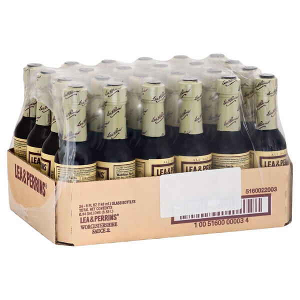 Lea & Perrins Lea & Perrins Worcestershire Sauce 5 fl. oz., PK24 - 10051600000034