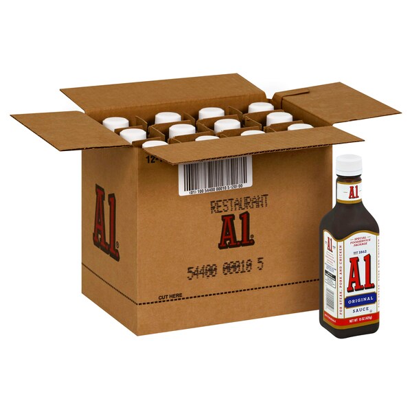 A.1. Sauce Steak Restaurant Foodservice Only Label 15 oz., PK12 - 10054400000105