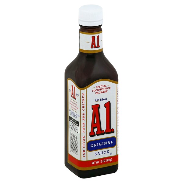 A.1. Sauce Steak Restaurant Foodservice Only Label 15 oz., PK12 - 10054400000105