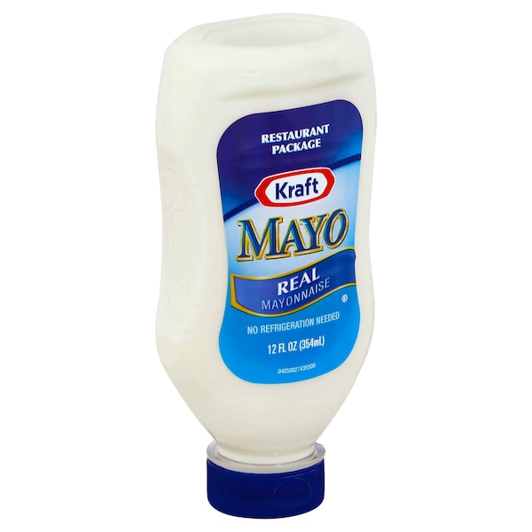 Kraft Kraft Real Mayo 12 fl. oz. Bottle, PK12 - 10021000052933
