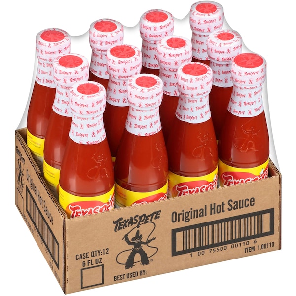 Texas Pete Texas Pete Hot Sauce 6 oz. Bottles, PK12 - 1.00110