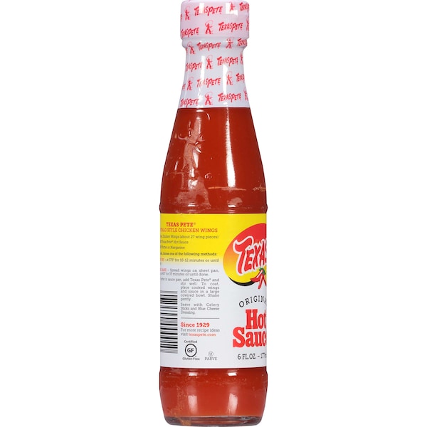 Texas Pete Texas Pete Hot Sauce 6 oz. Bottles, PK12 - 1.00110
