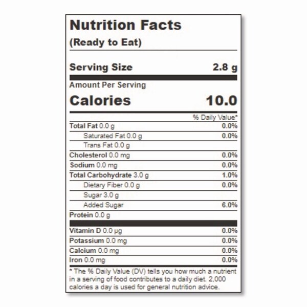 Caf Delight All Natural Cane Sugar, 20 oz Canister - SUG60166