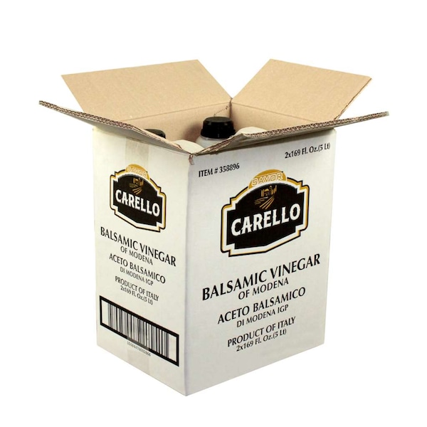Savor Imports-Carello Savor Imports Balsamic Vinegar 20 Percent Must 5 Liters, PK2 - 358896
