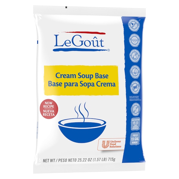 Legout Legout Cream Soup Base 25.22 oz., PK6 - 84129594