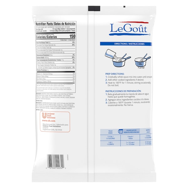Legout Legout Cream Soup Base 25.22 oz., PK6 - 84129594