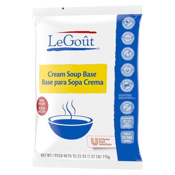 Legout Legout Cream Soup Base 25.22 oz., PK6 - 84129594