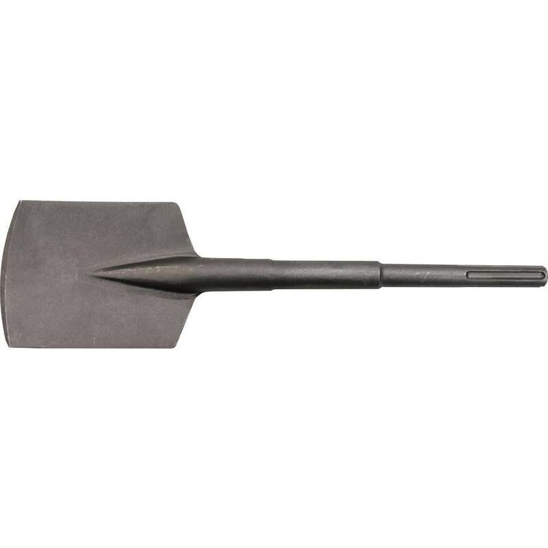 Cincel de arcilla SDS-MAX de 4-1/2 pulgadas x 17 pulgadas para usar con martillos demoledores y rompedores SDS-MAX - 751626-A