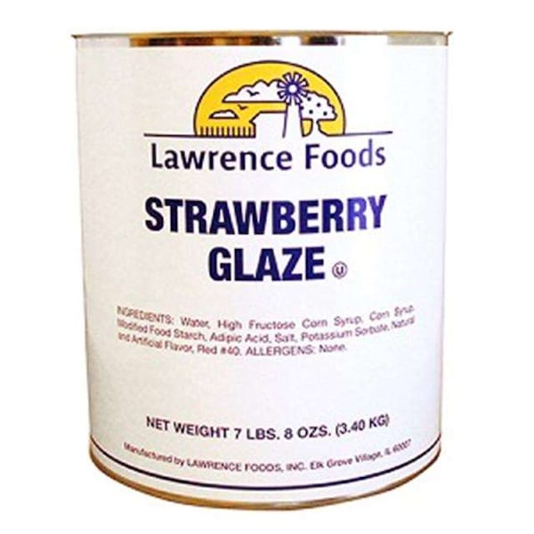 Lawrence Foods Lawrence Foods Strawberry Glaze, PK6 - 147406