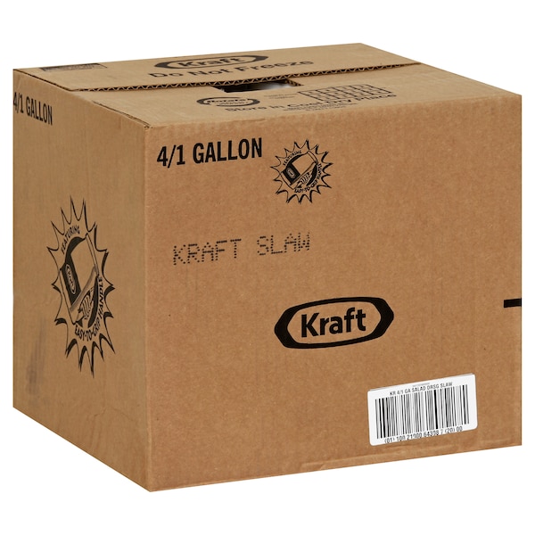 Kraft Kraft Slaw Dressing 1 gal. Container, PK4 - 10021000643087