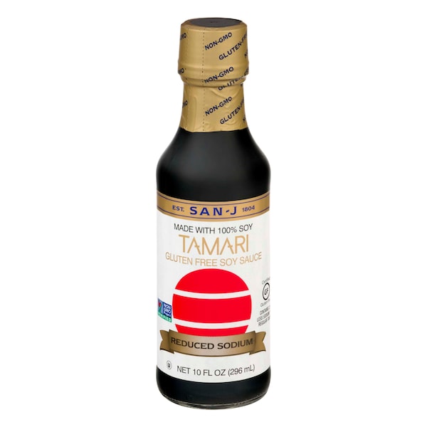 San-J International San-J Tamari Reduced Sodium 10 oz., PK6 - 075810023204