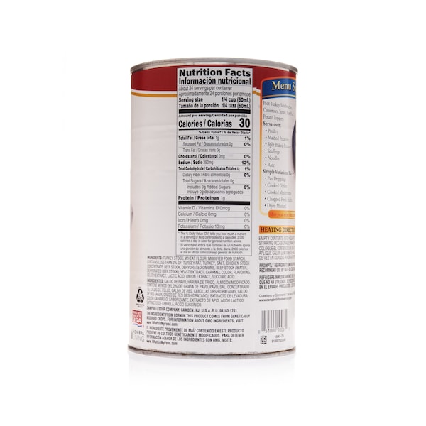 Campbells Campbell's Ready To Serve Turkey Gravy 50 oz. Can, PK12 - 000010061