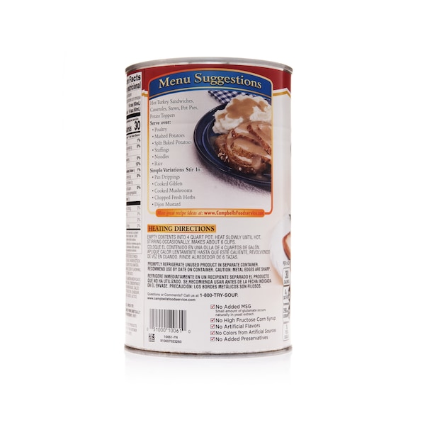 Campbells Campbell's Ready To Serve Turkey Gravy 50 oz. Can, PK12 - 000010061