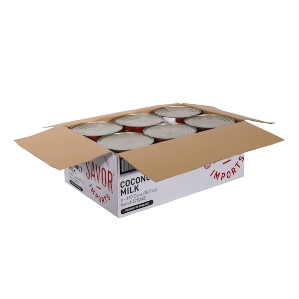 Savor Imports Savor Imports Coconut Milk No 10 Can, PK6 - 575248