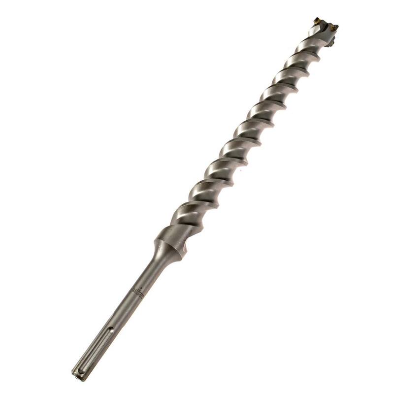 Broca de mampostería con punta de carburo SDS Max de 2 pulgadas x 24 pulgadas - 2KCTMBSM