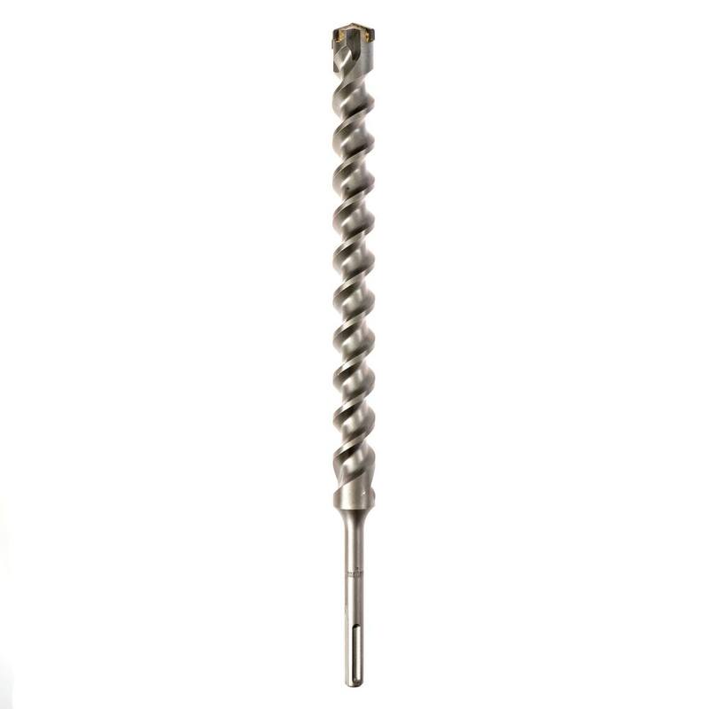 Broca de mampostería con punta de carburo SDS Max de 2 pulgadas x 24 pulgadas - 2KCTMBSM