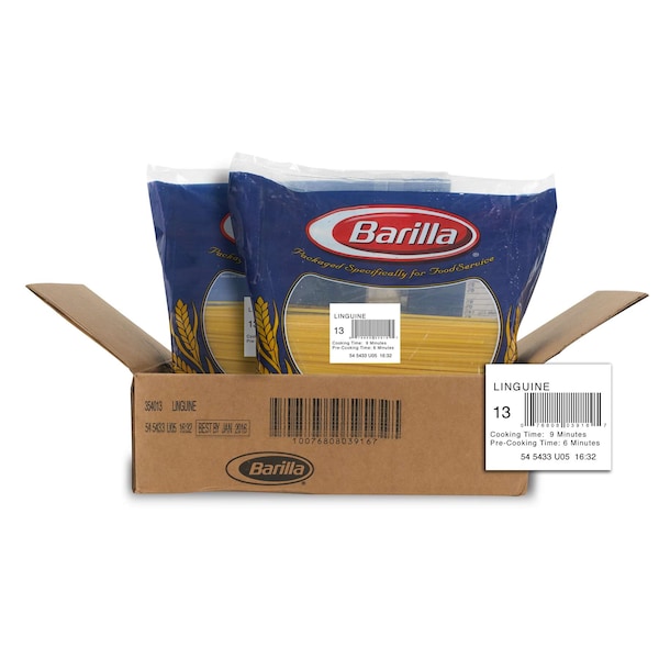 Barilla Barilla Linguini Pasta 160 oz. Bag, PK2 - 1000354013