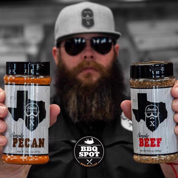 Smokin X Bbq Smokin X BBQ Simply Beef BBQ Rub 10.8 oz - OW27100