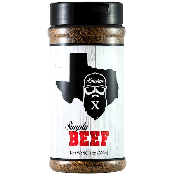 Smokin X Bbq Smokin X BBQ Simply Beef BBQ Rub 10.8 oz - OW27100