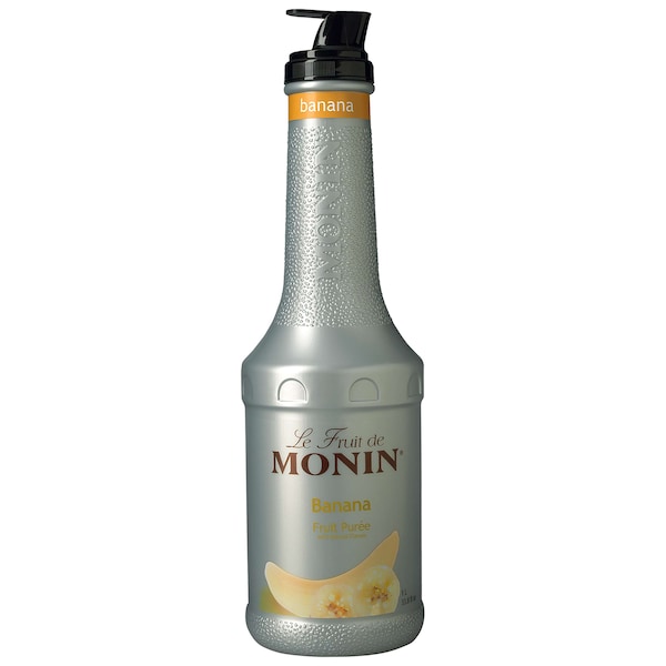 Monin Monin Banana Puree 1 Liter Bottle, PK4 - M-RP046F