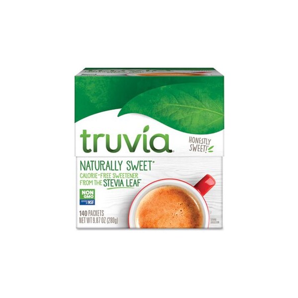 Five Star Distributors Truvia, Natural Sugar Substitute, 140 Packets/box, 140PK - 8845