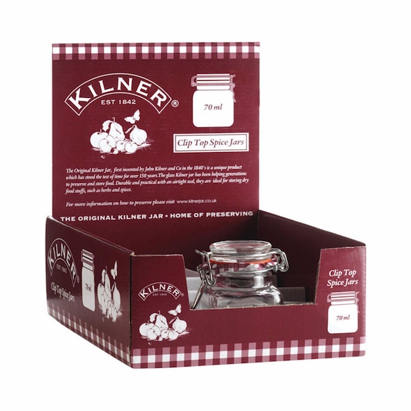 Kilner Kilner 2 oz Clear Spice Jar 1 pk - 0025460